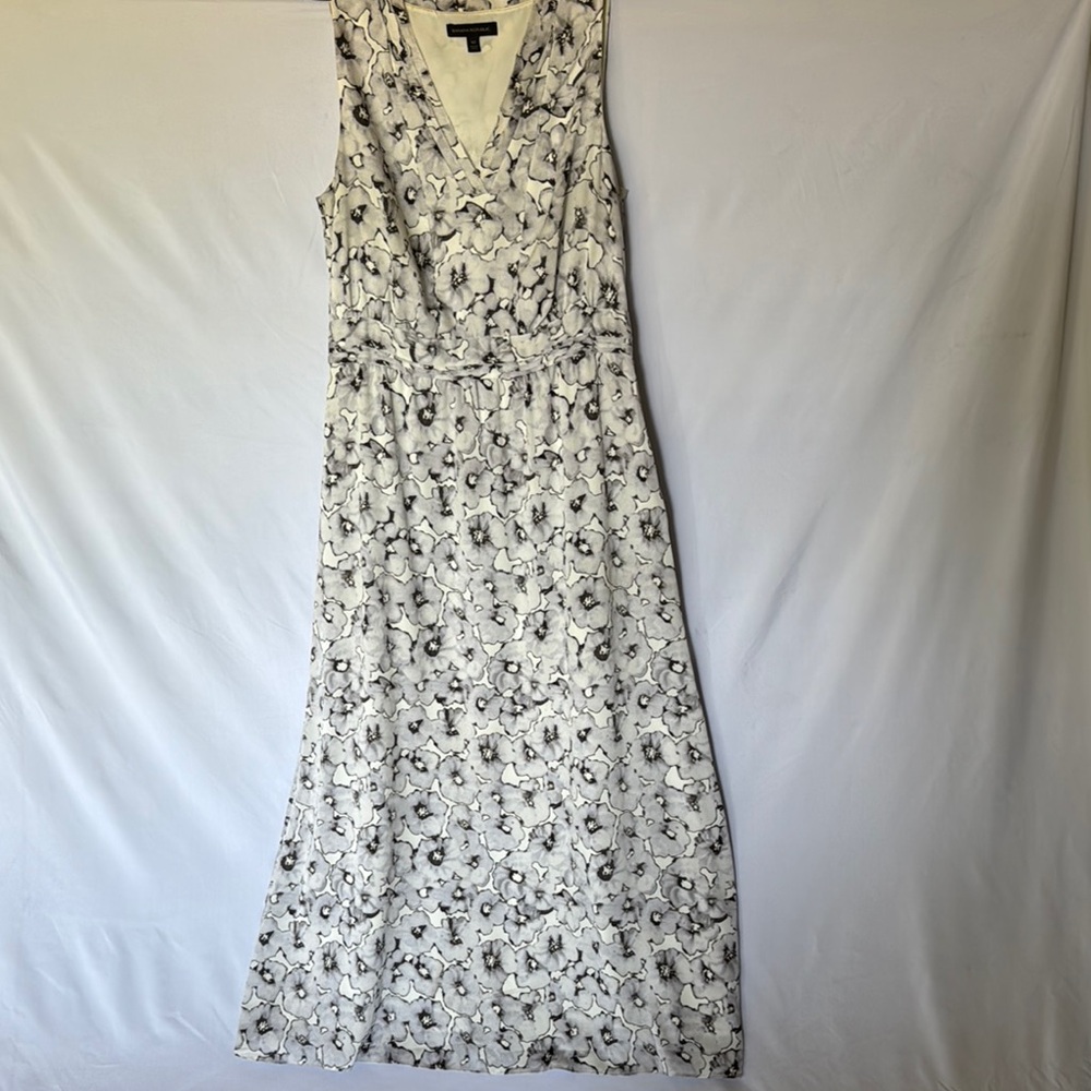 Banana Republic Floral V-Neck Maxi Dress